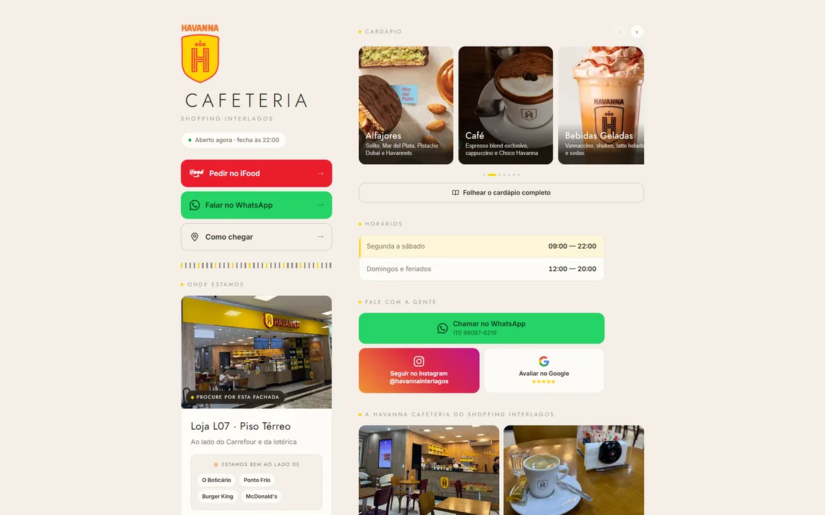 Site Havanna Interlagos