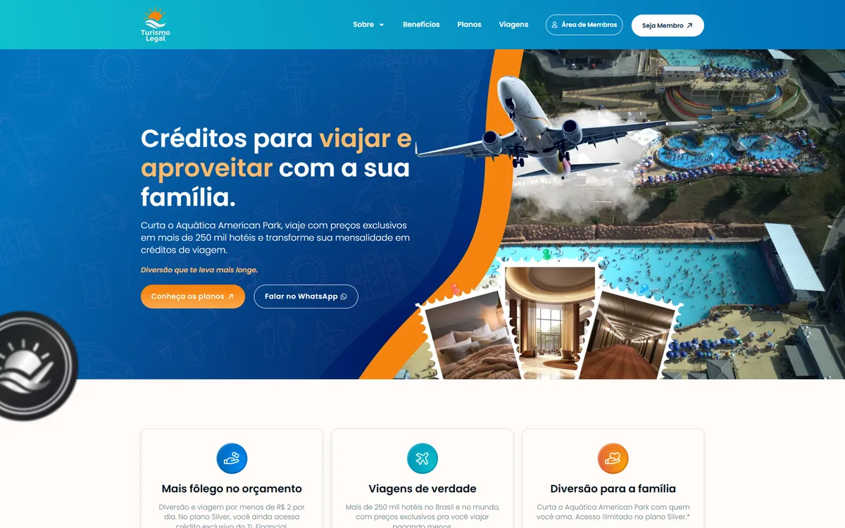 Site Turismo Legal